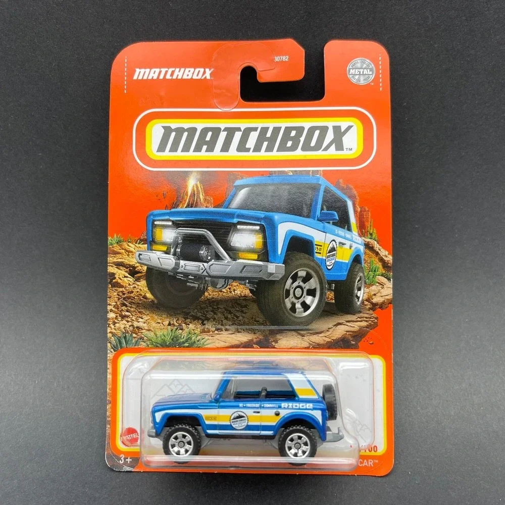 Matchbox‎ MBX Field Car 4x4 Off Road Trail Jeep Blue Diecast 1/64 Scale #15/100
